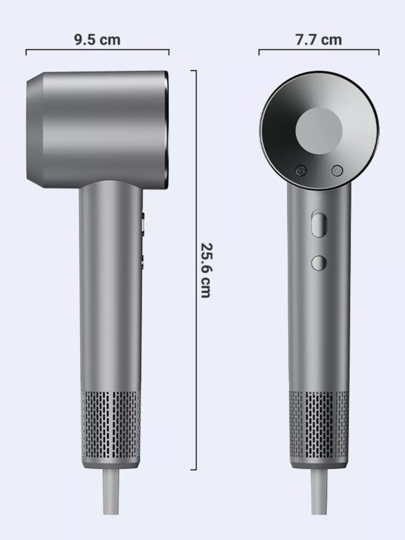 Intelligent Temperature Control High-Speed Hair Dryer - cas7m