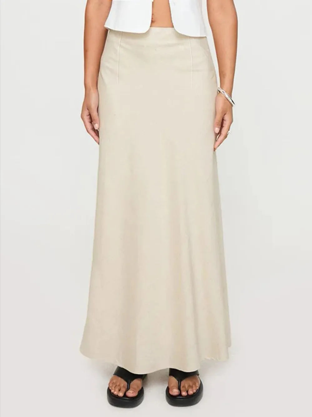 Devine Slim Maxi Skirt - cas7m