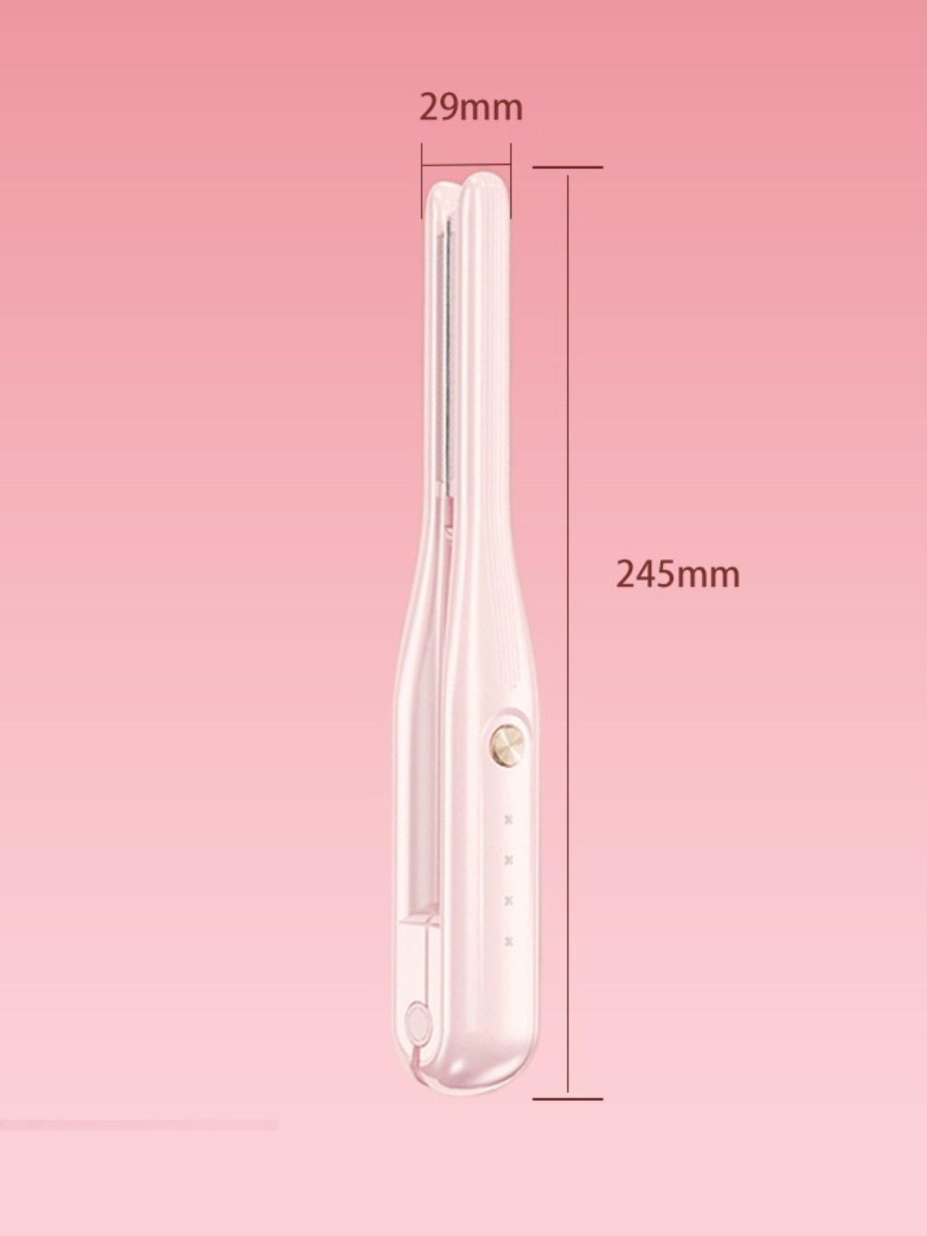 QuickStyle Pro 2-in-1 Curling & Straightening Hair Tool - cas7m
