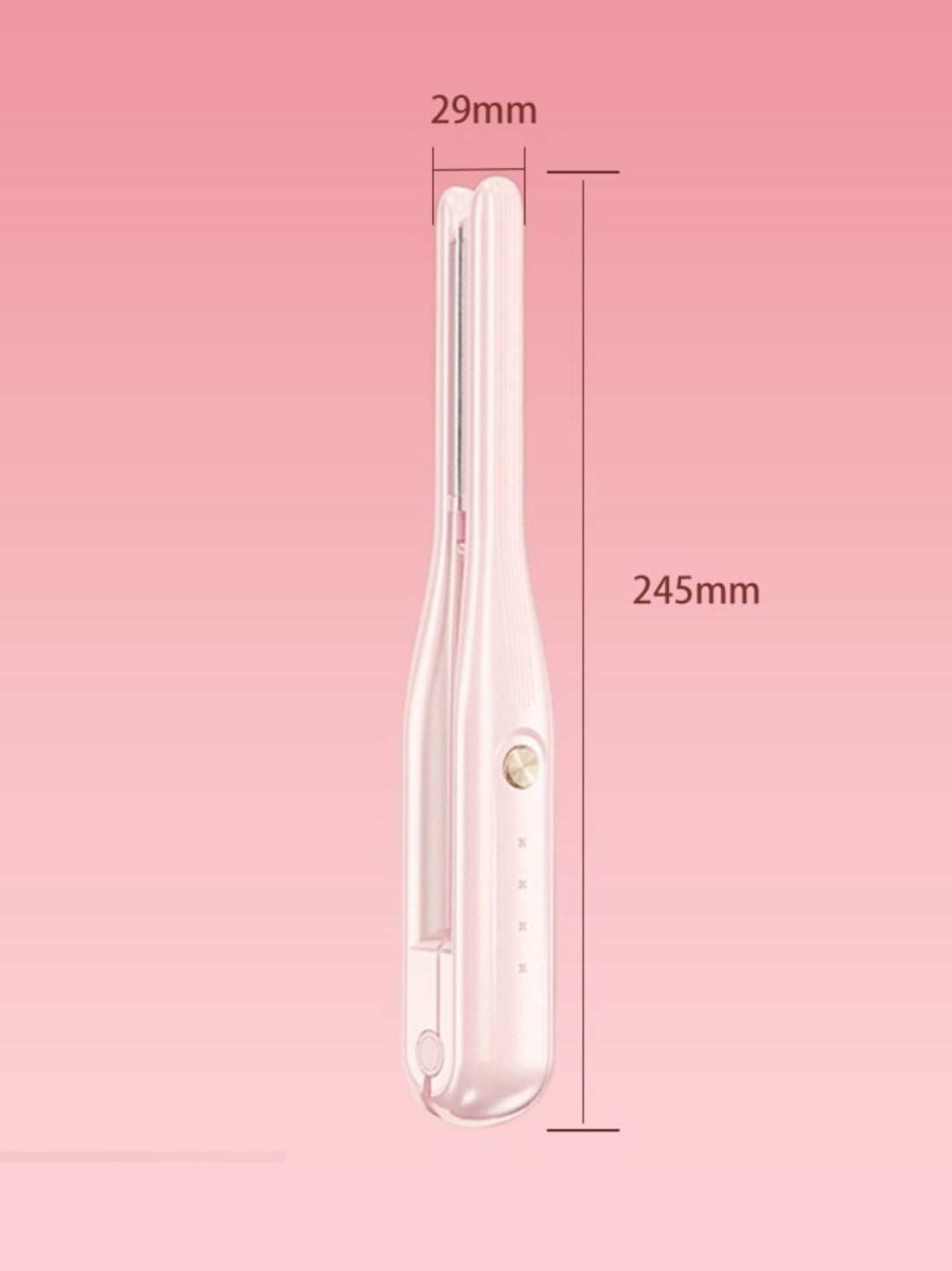 QuickStyle Pro 2-in-1 Curling & Straightening Hair Tool - cas7m