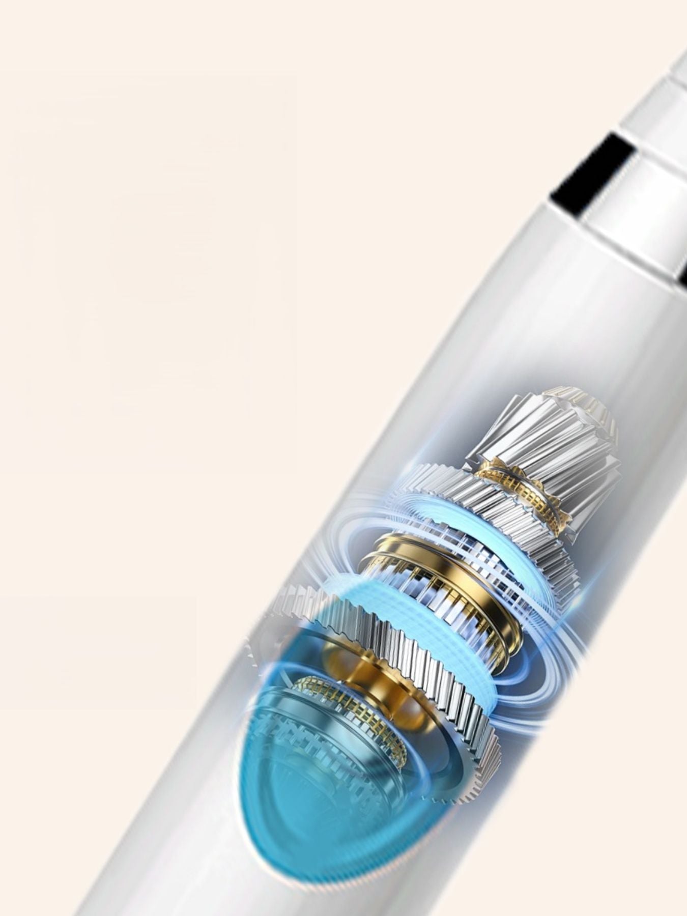 Dual Speed Waterproof Electric Toothbrush Set for Superior Clean - cas7m