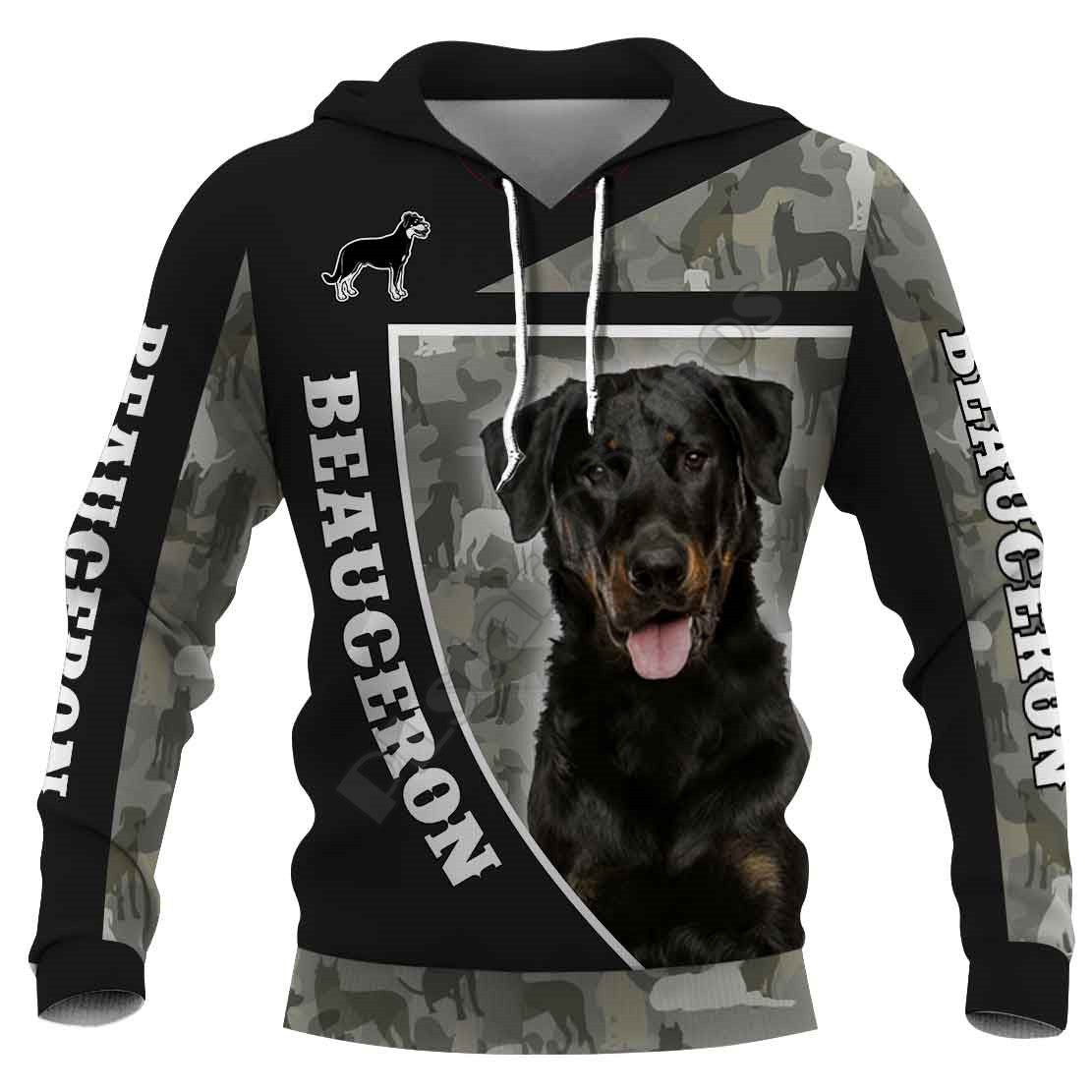 Camouflage Dog 3D Digital Printed Sweatshirt Hoodie - cas7m