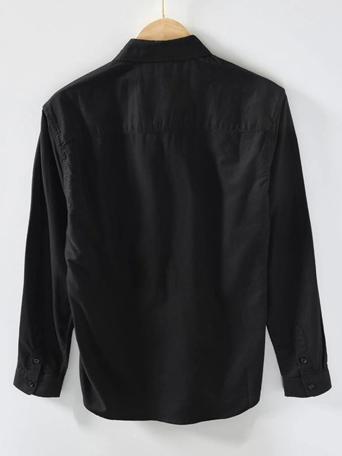 Men's Button Up Long Sleeve Shirt - cas7m