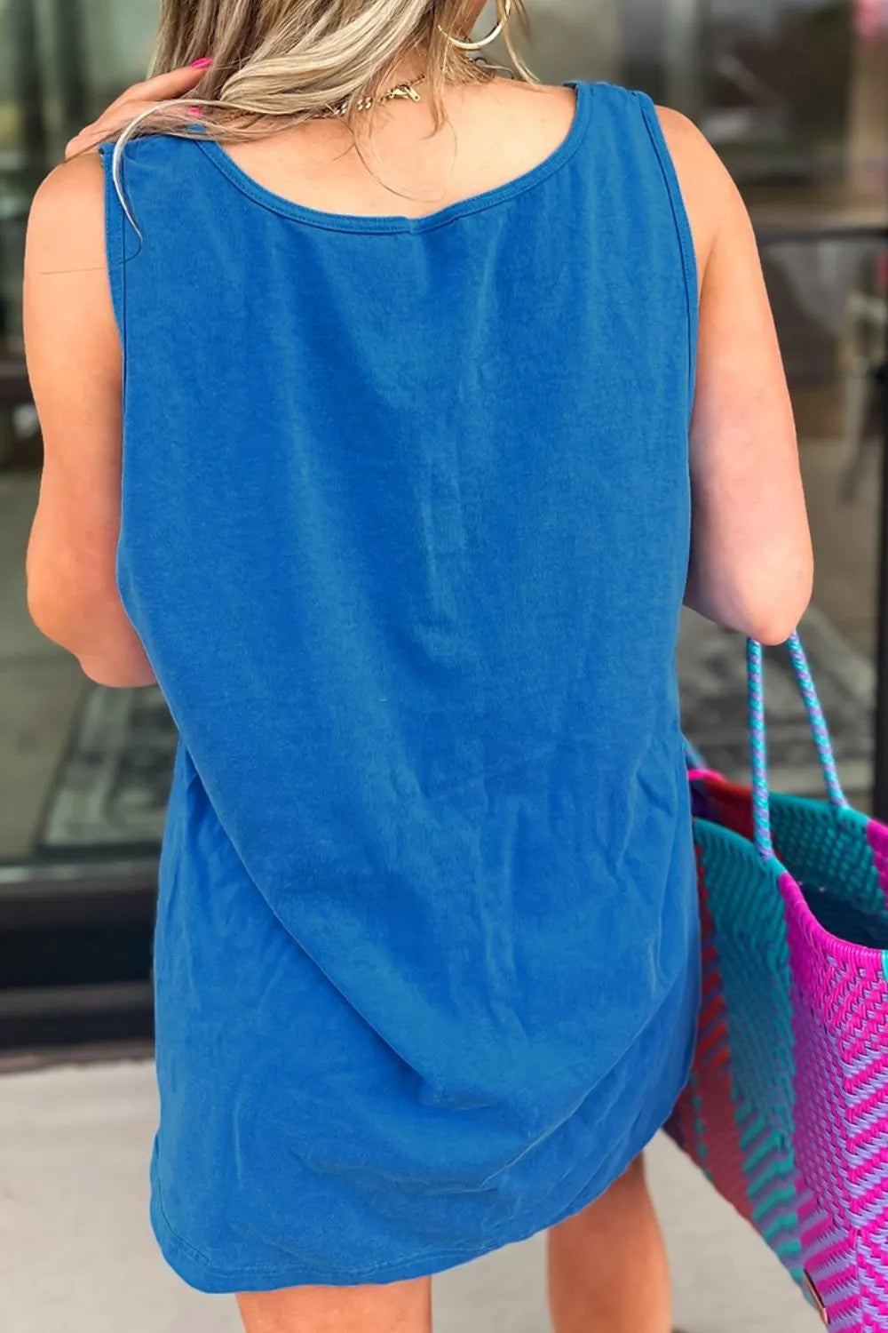 Round Neck Tank Top - cas7m