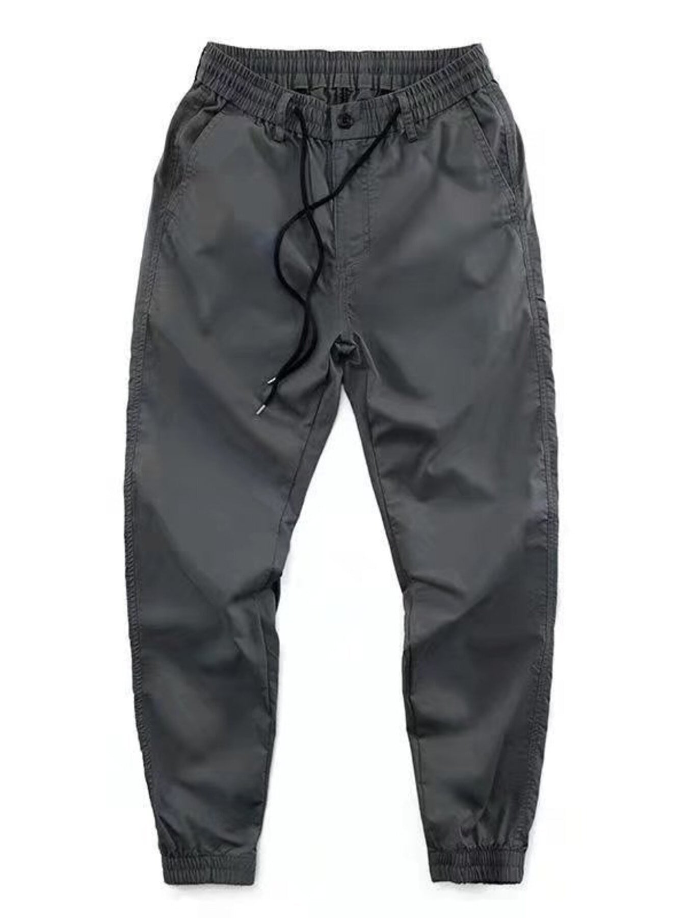 Men's Plus Size Casual Drawstring Loose Fit Joggers - cas7m