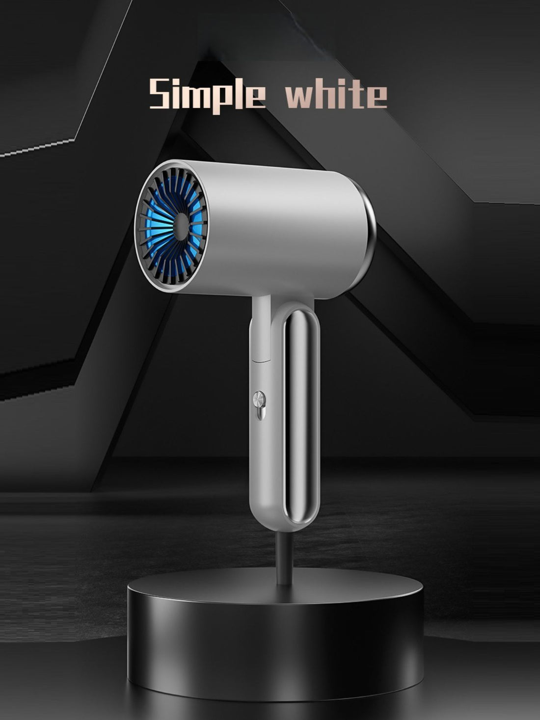 Travel-Ready Negative Ion Hair Dryer for Sleek, Frizz-Free Styling - cas7m