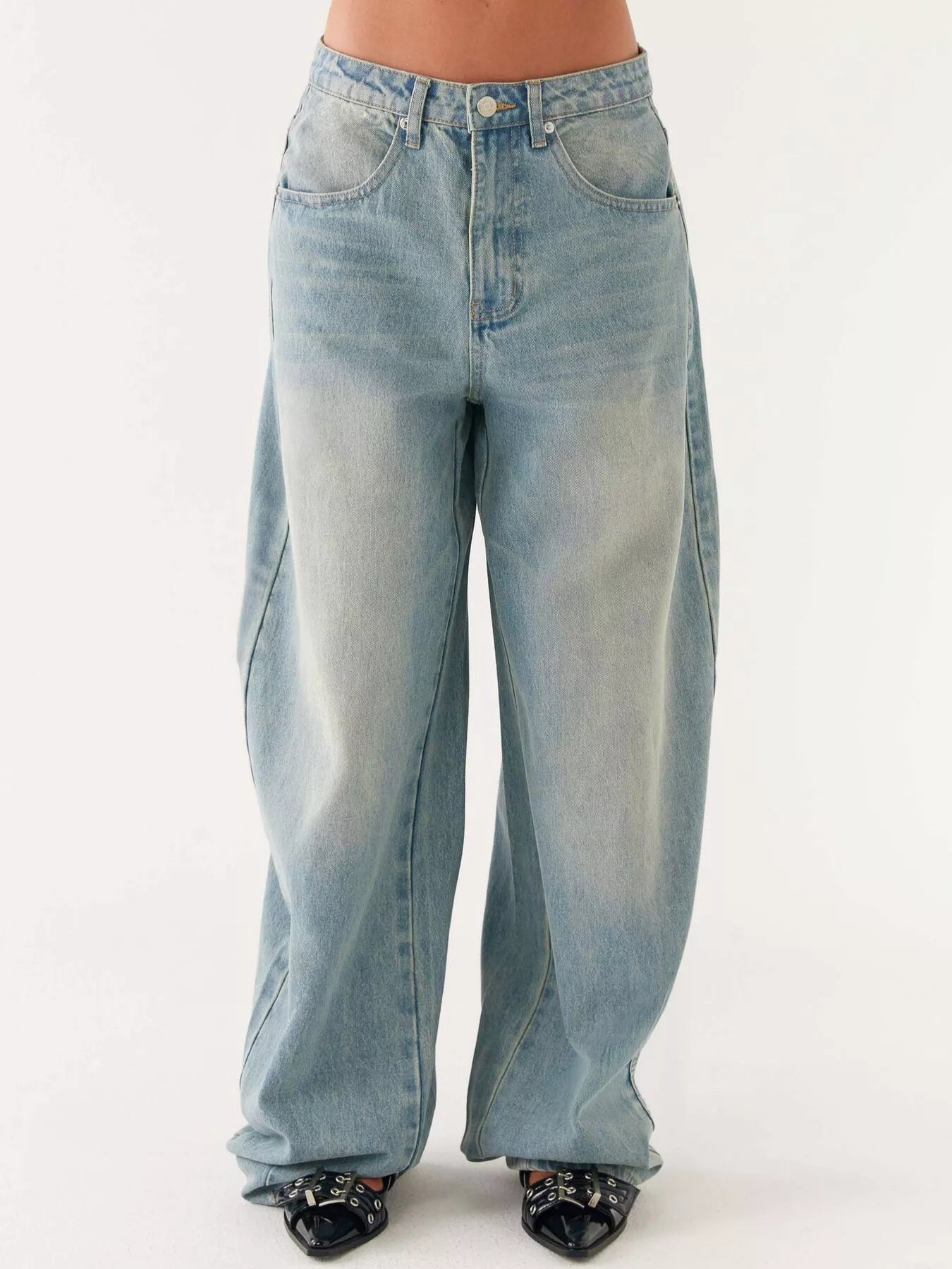 Button Up Denim Jacket and Jeans Set - cas7m