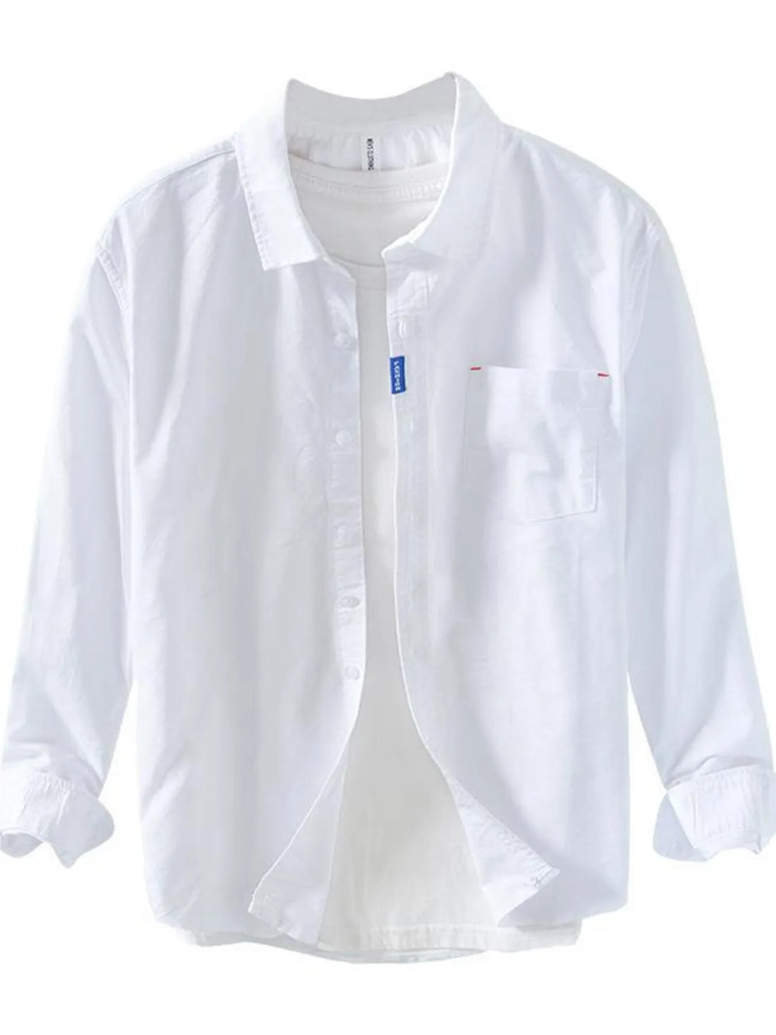 Men's Button Up Long Sleeve Shirt - cas7m