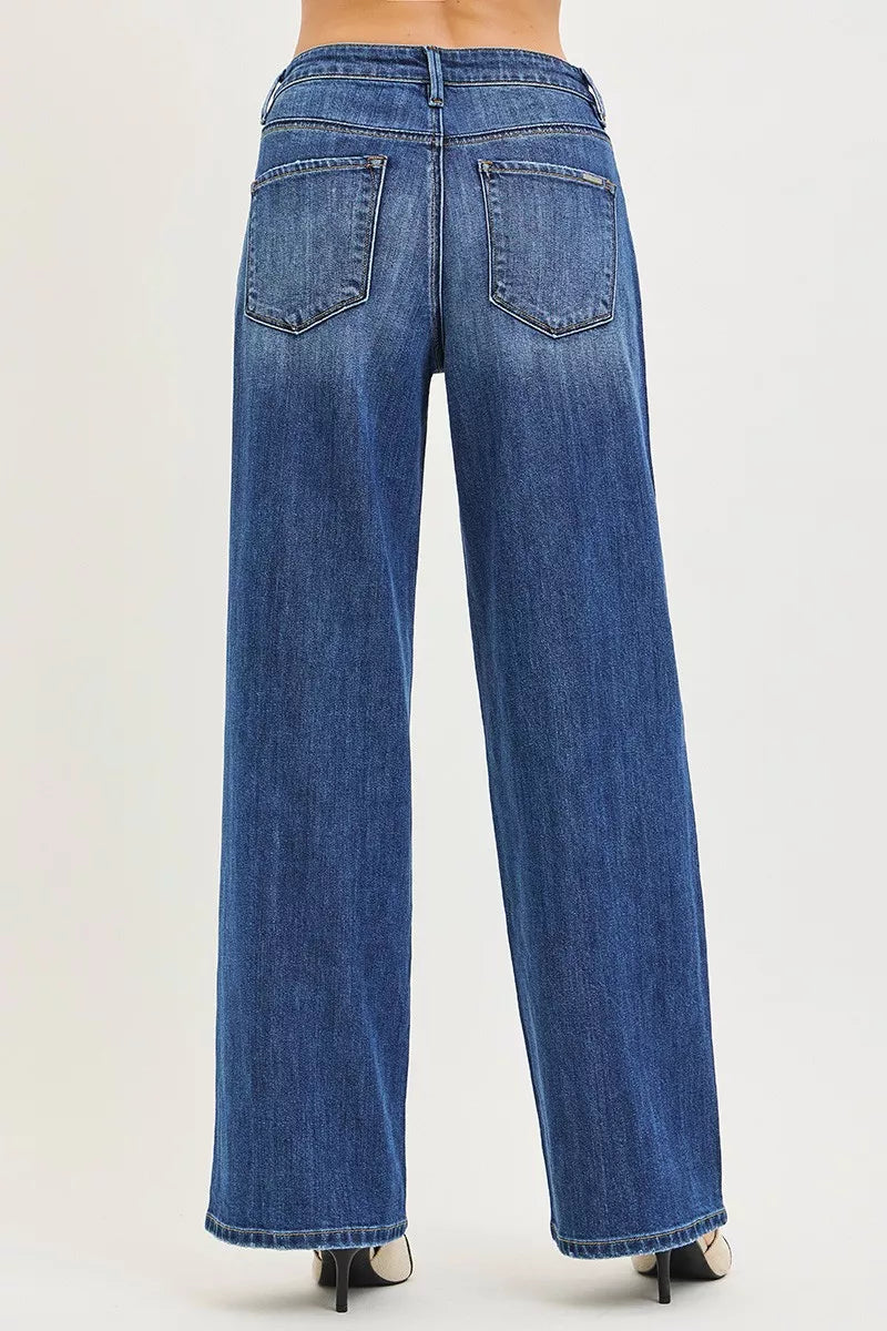 RISEN Slouchy Baggy Jeans with Pockets - cas7m