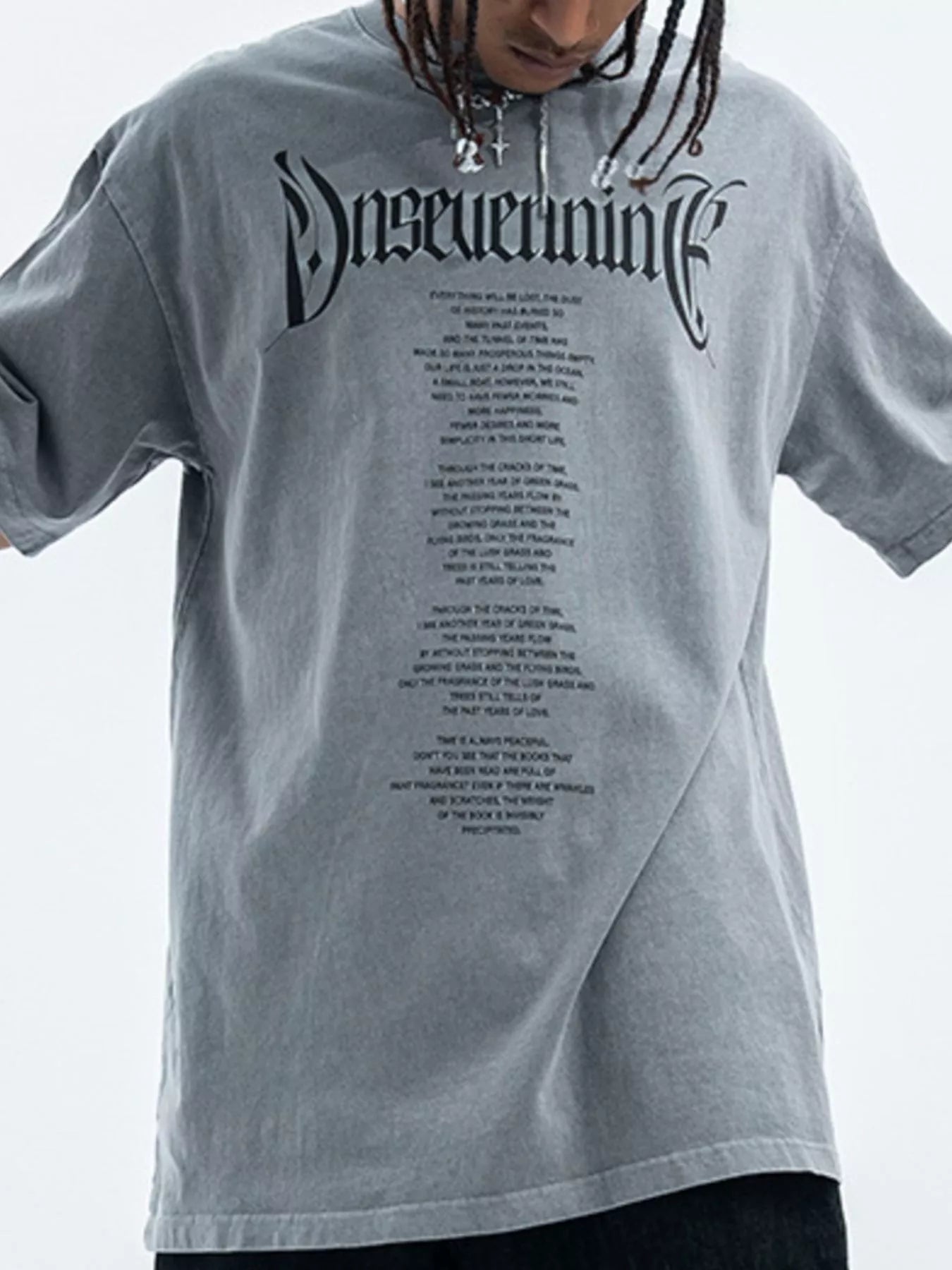 Men's Short Sleeve Oversized T-Shirt - cas7m