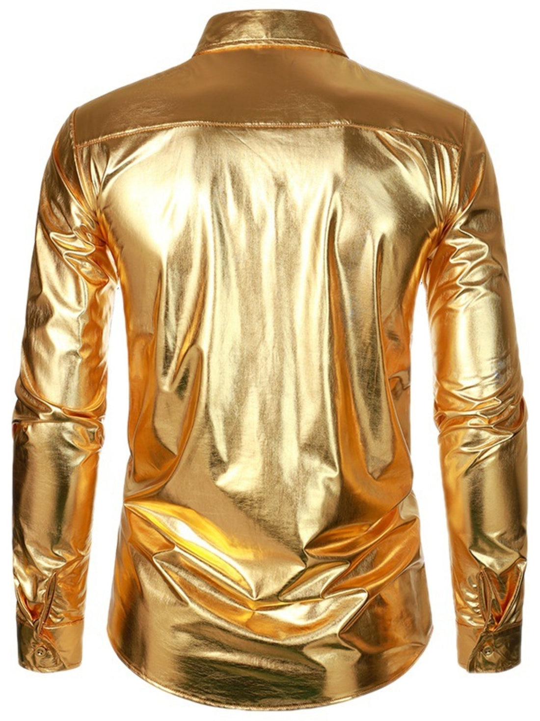 Men's Long Sleeve Button-Down Shirt - cas7m