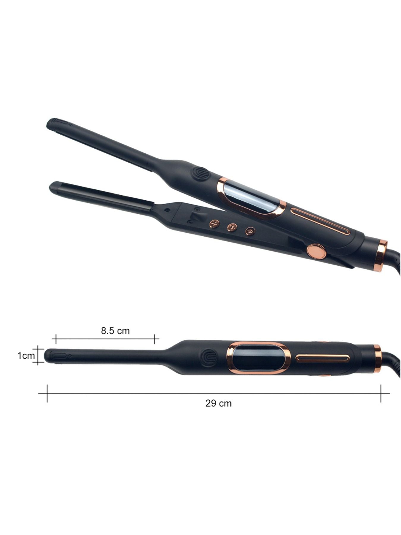 Precision-Glide Adjustable Temperature Hair Straightener - cas7m