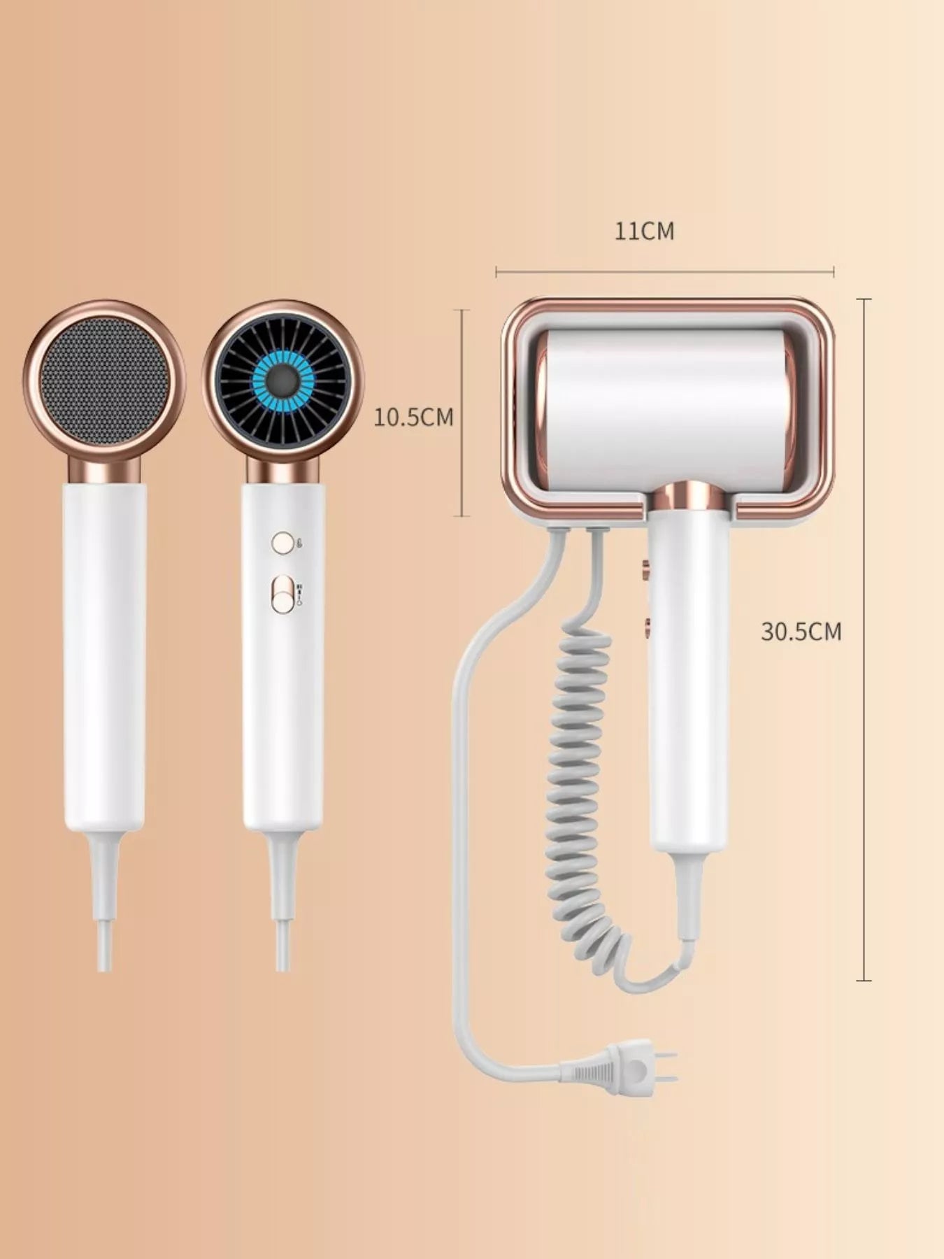 ConstantTemp Salon-Grade Hair Dryer: Shine & Protect - cas7m