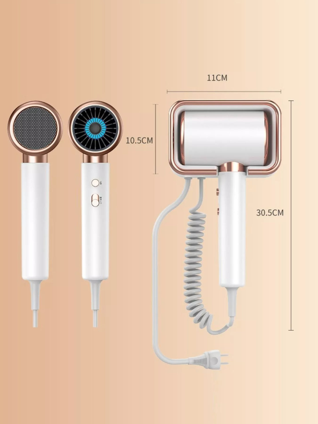 ConstantTemp Salon-Grade Hair Dryer: Shine & Protect - cas7m