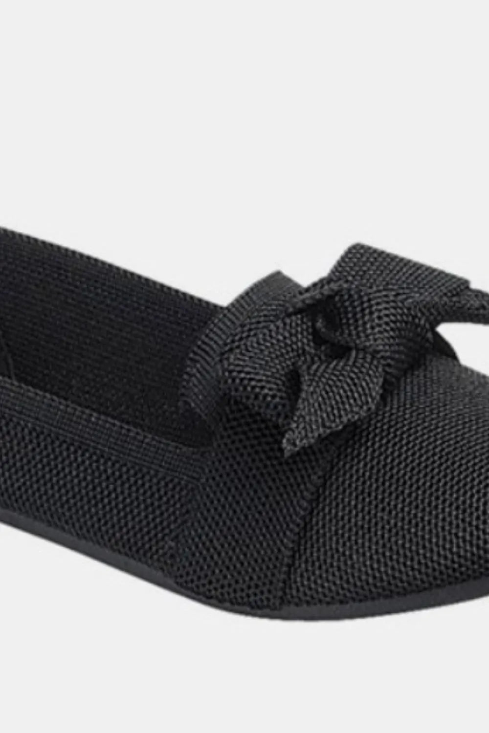 Forever Link Bow Tie Slip On Ballet Flats - cas7m