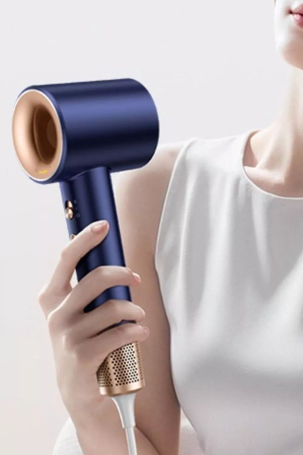 Salon Pro Ionic High-Speed Hair Dryer for Smooth, Shiny Hair - cas7m