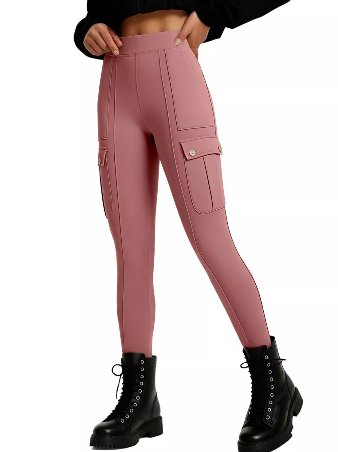 High Waist Active Pants - cas7m