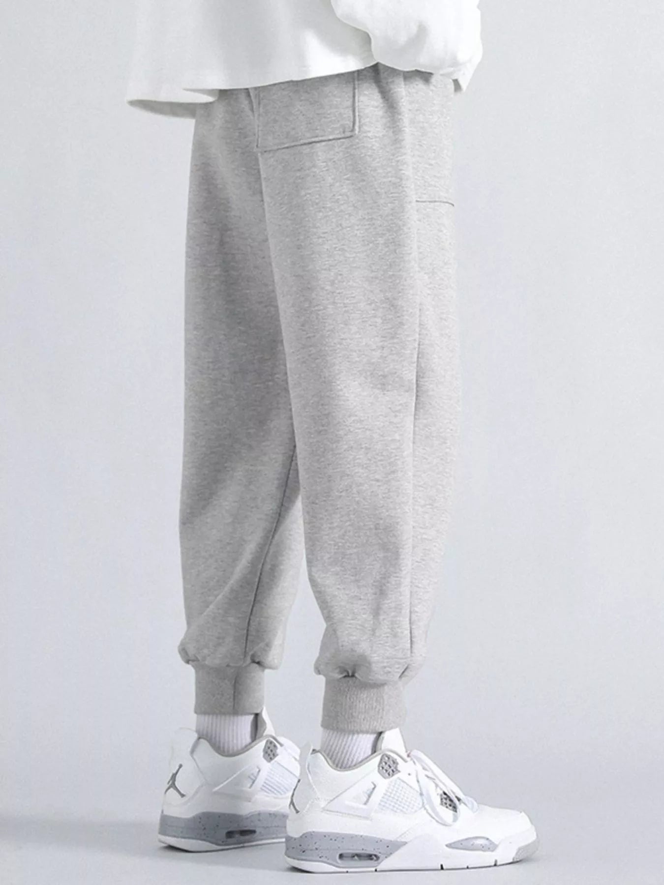 Men's Plus Size Casual Loose Fit Joggers - cas7m