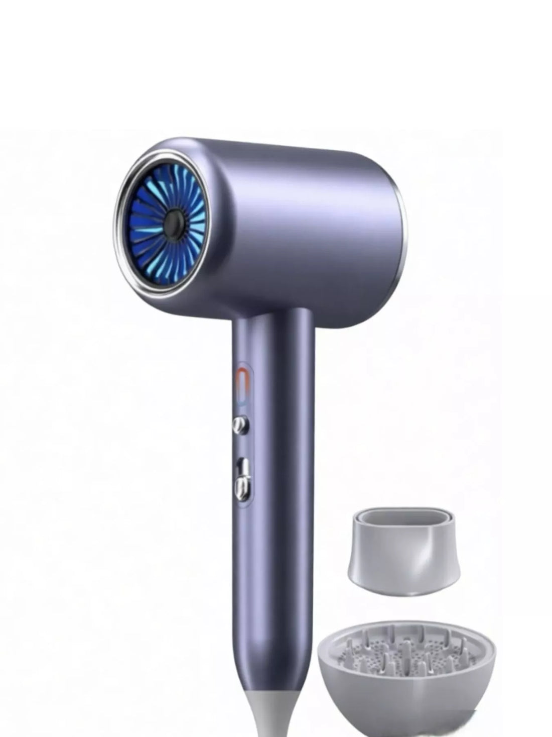 SafeDry BlueLight Hair Dryer: Overheat Protection & Style - cas7m
