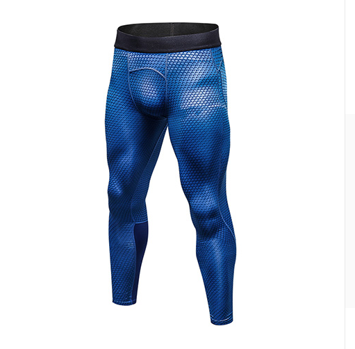 Men's 3D Printed Quick-Dry Fitness Running Pants - cas7m