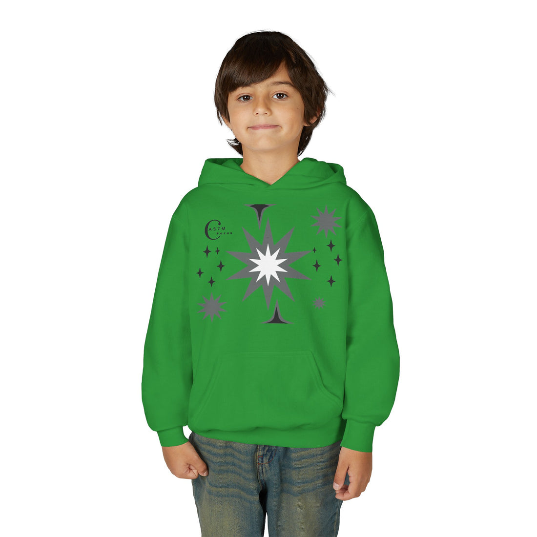 Youth Heavy Blend Hooded Sweatshirt - cas7m