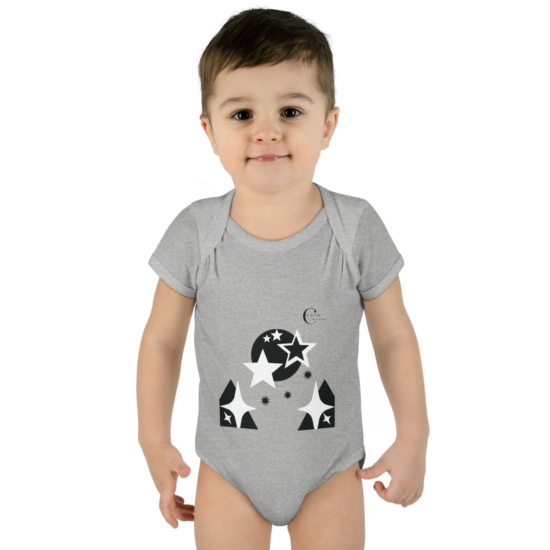 Infant Baby Rib Bodysuit - cas7m