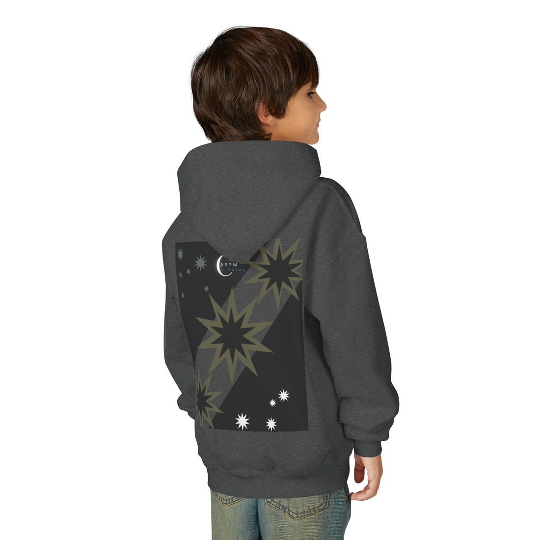 Youth Heavy Blend Hooded Sweatshirt - cas7m