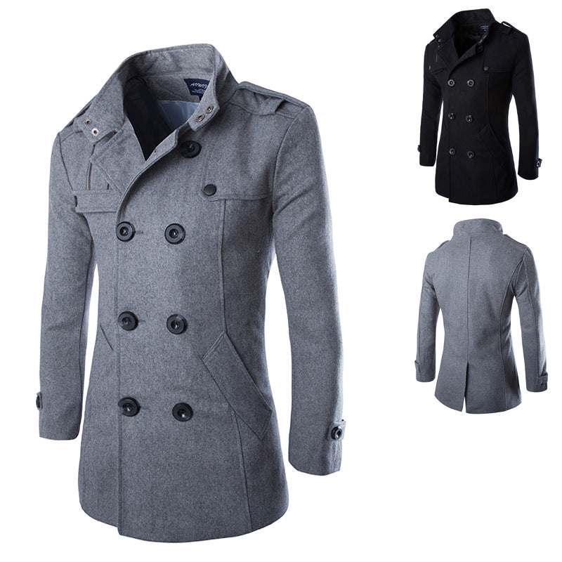 EBay Pushes For Exporting Woolen Coats - cas7m