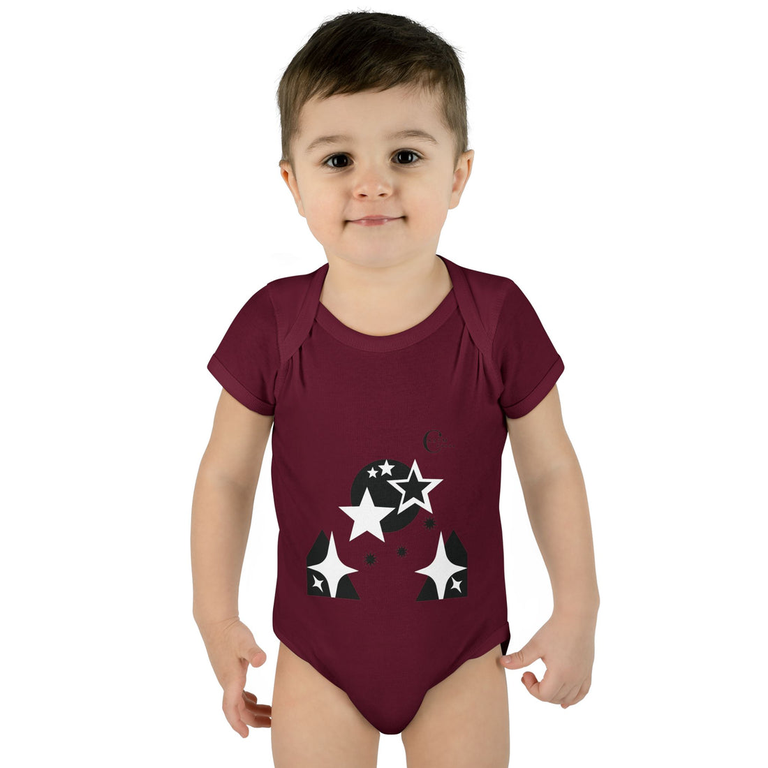 Infant Baby Rib Bodysuit - cas7m