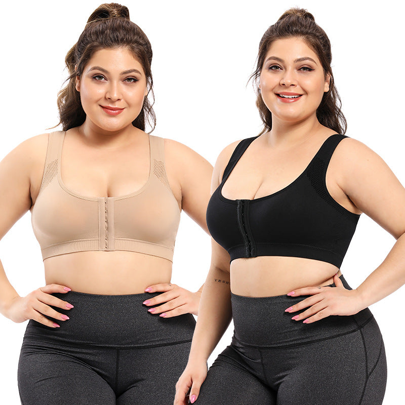 Shockproof gathered posture correction bra - cas7m