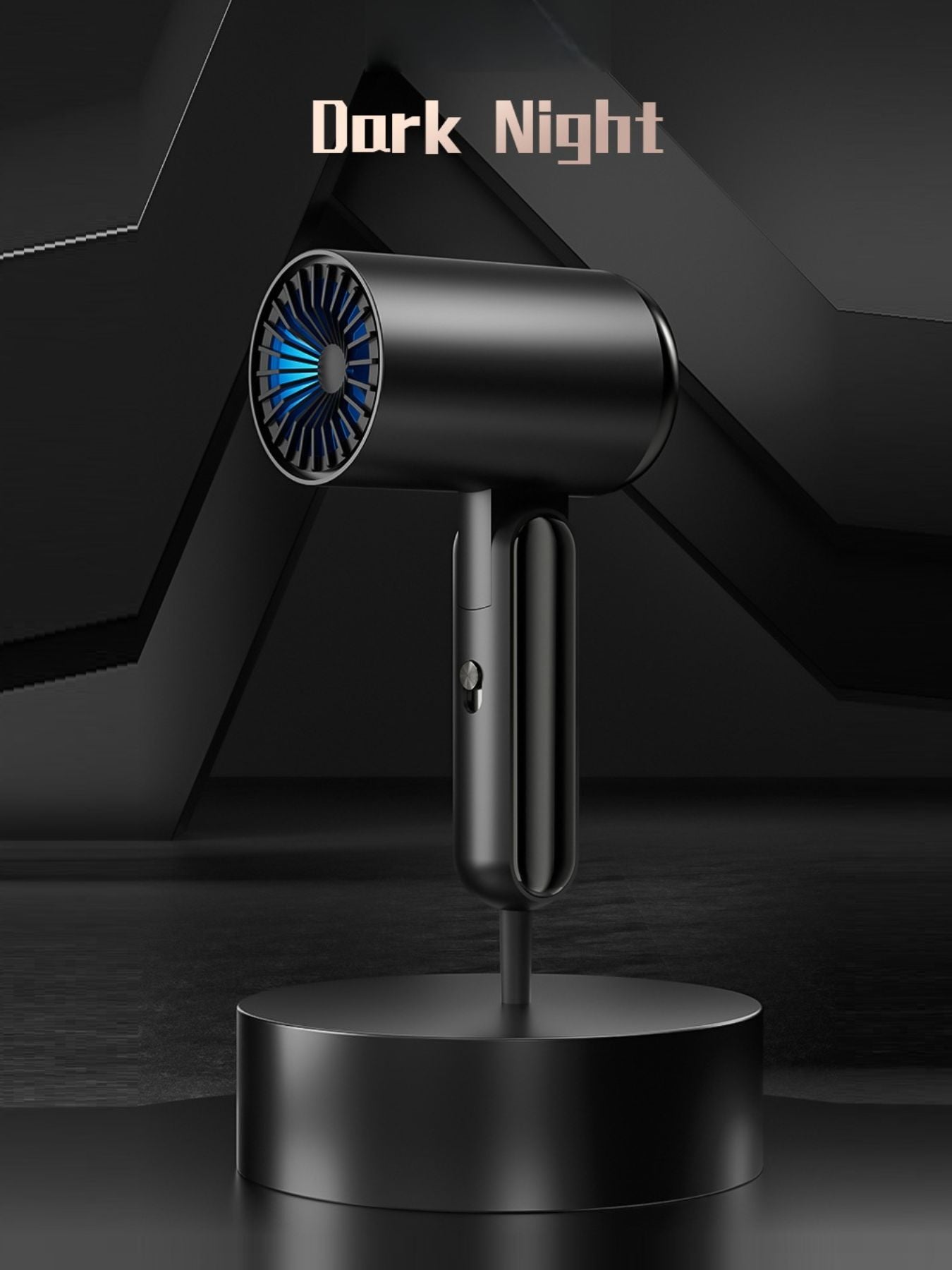 Travel-Ready Negative Ion Hair Dryer for Sleek, Frizz-Free Styling - cas7m