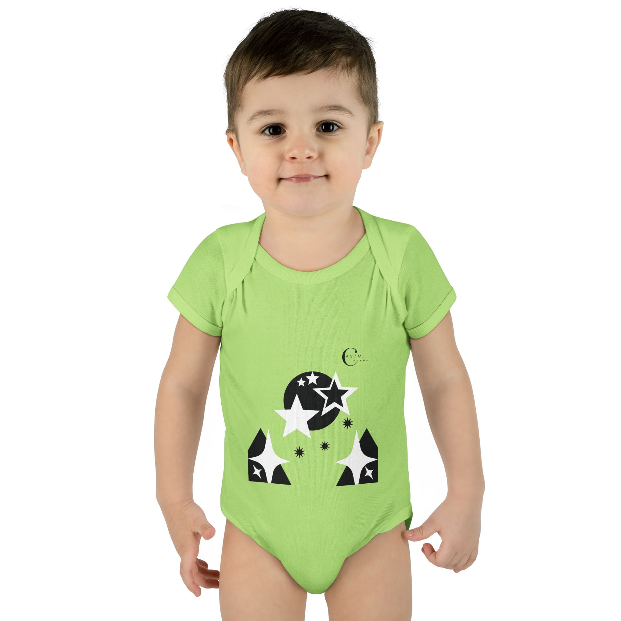Infant Baby Rib Bodysuit - cas7m