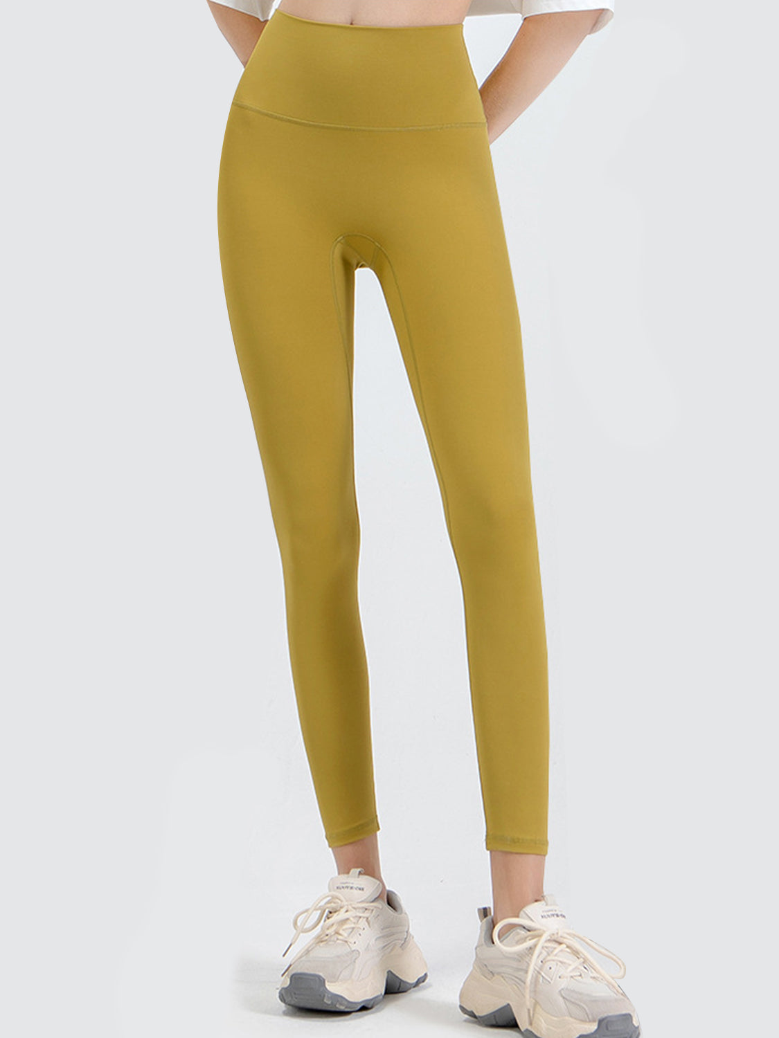 Ultra-Stretch Opaque Leggings - Comfy Nylon-Spandex Blend - cas7m
