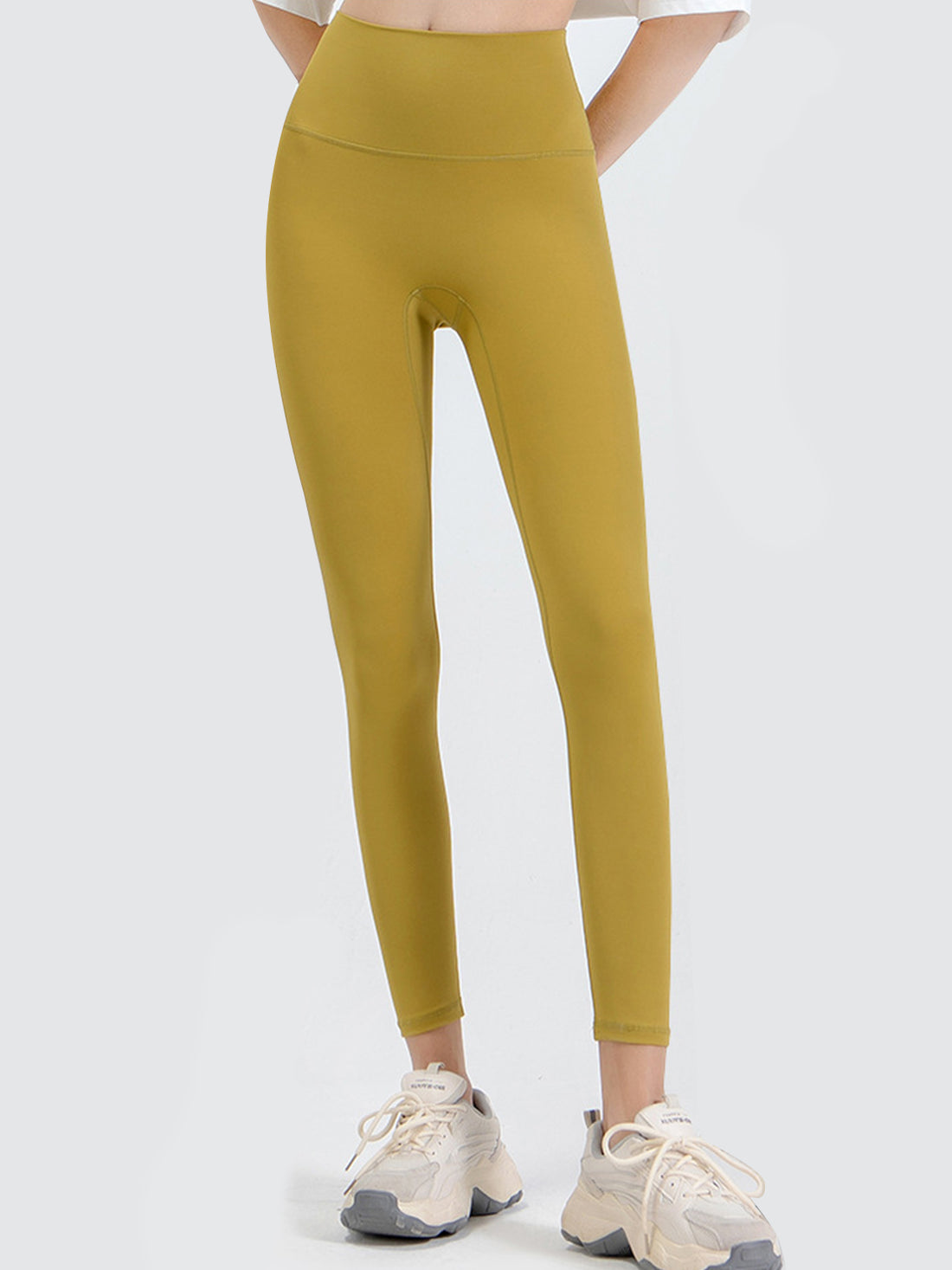 Ultra-Stretch Opaque Leggings - Comfy Nylon-Spandex Blend - cas7m