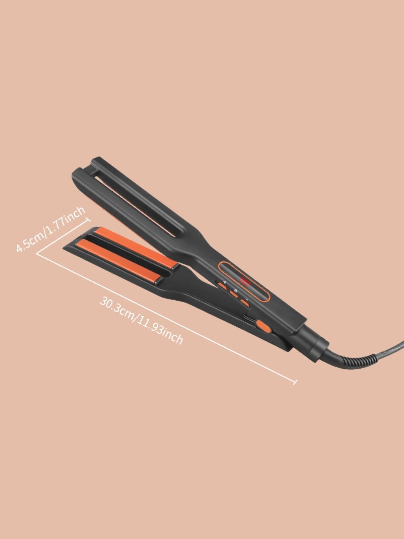 Rapid Heat Salon Hair Straightener - Sleek & Safe Styling Tool - cas7m