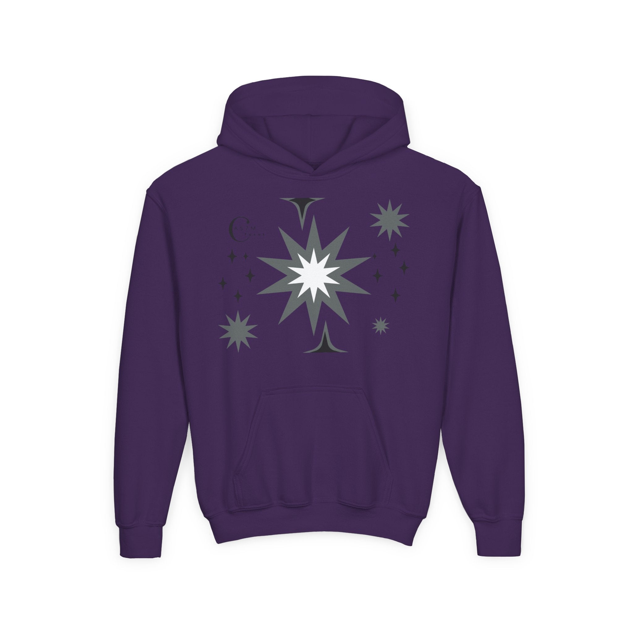 Youth Heavy Blend Hooded Sweatshirt - cas7m