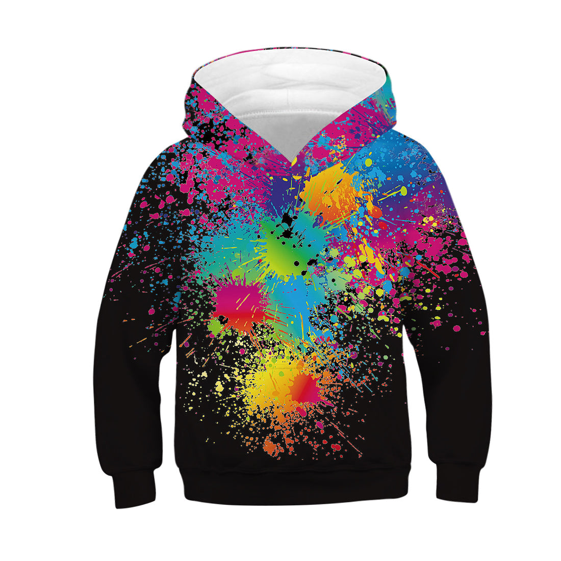 Digital Printed Children's Hooded Sweater For Kids - cas7m