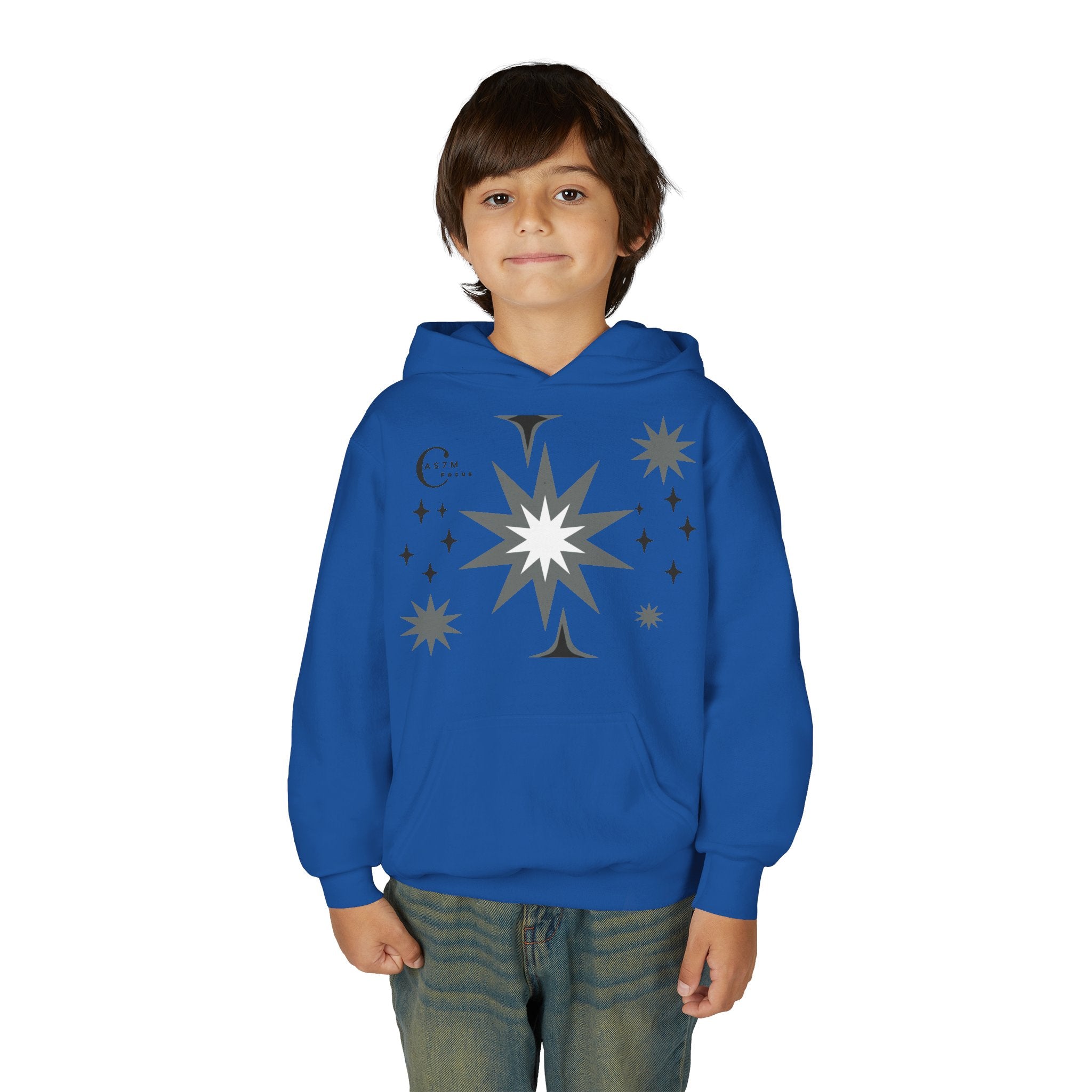 Youth Heavy Blend Hooded Sweatshirt - cas7m