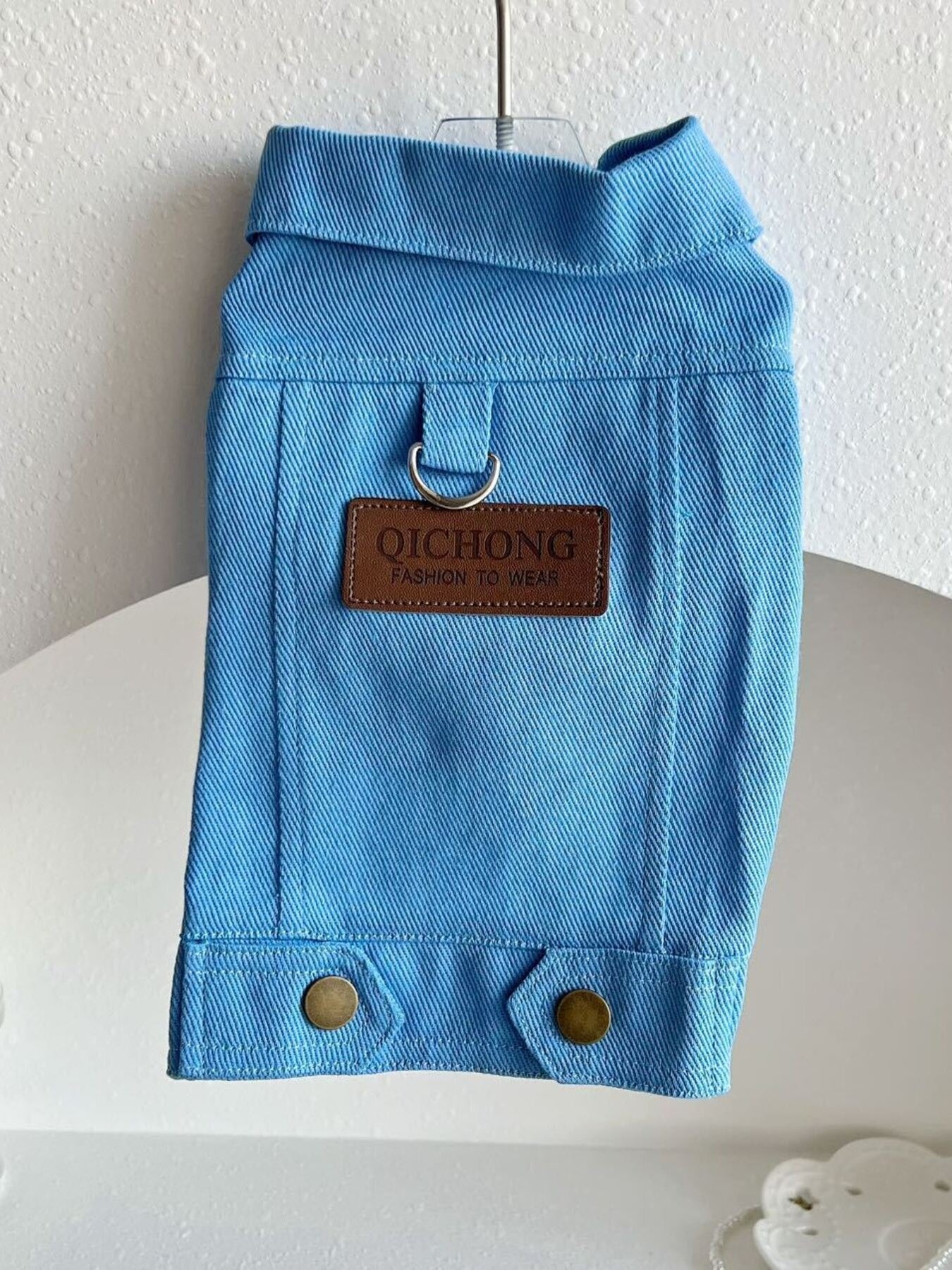 Denim Pet Jacket - cas7m