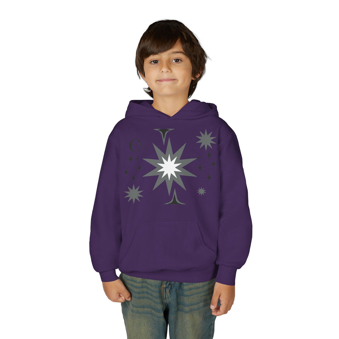 Youth Heavy Blend Hooded Sweatshirt - cas7m