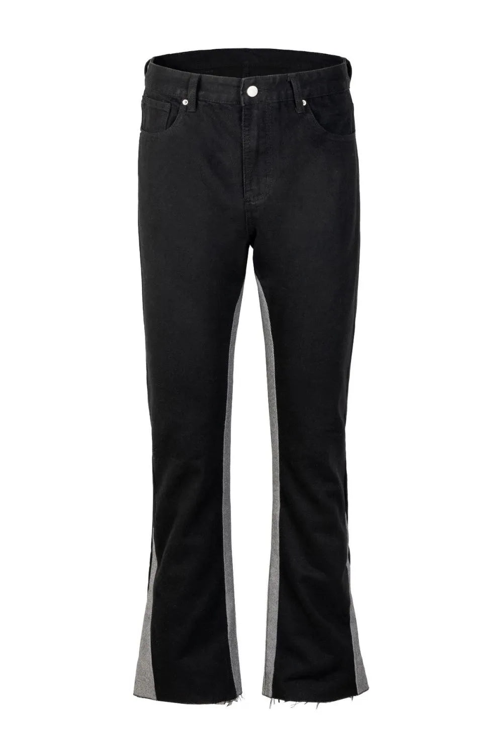 Men's Contrast Bootcut Jeans - cas7m