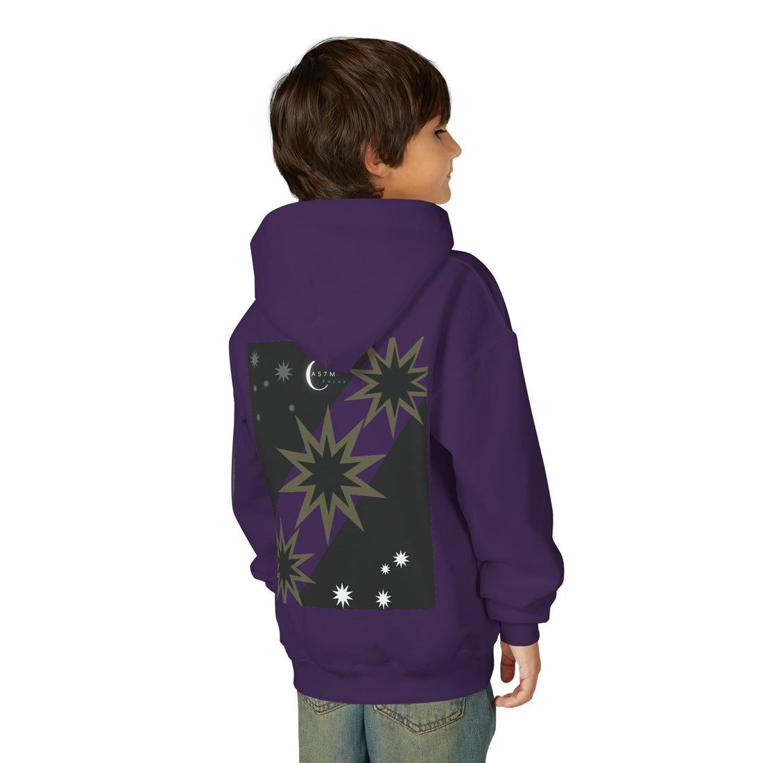 Youth Heavy Blend Hooded Sweatshirt - cas7m