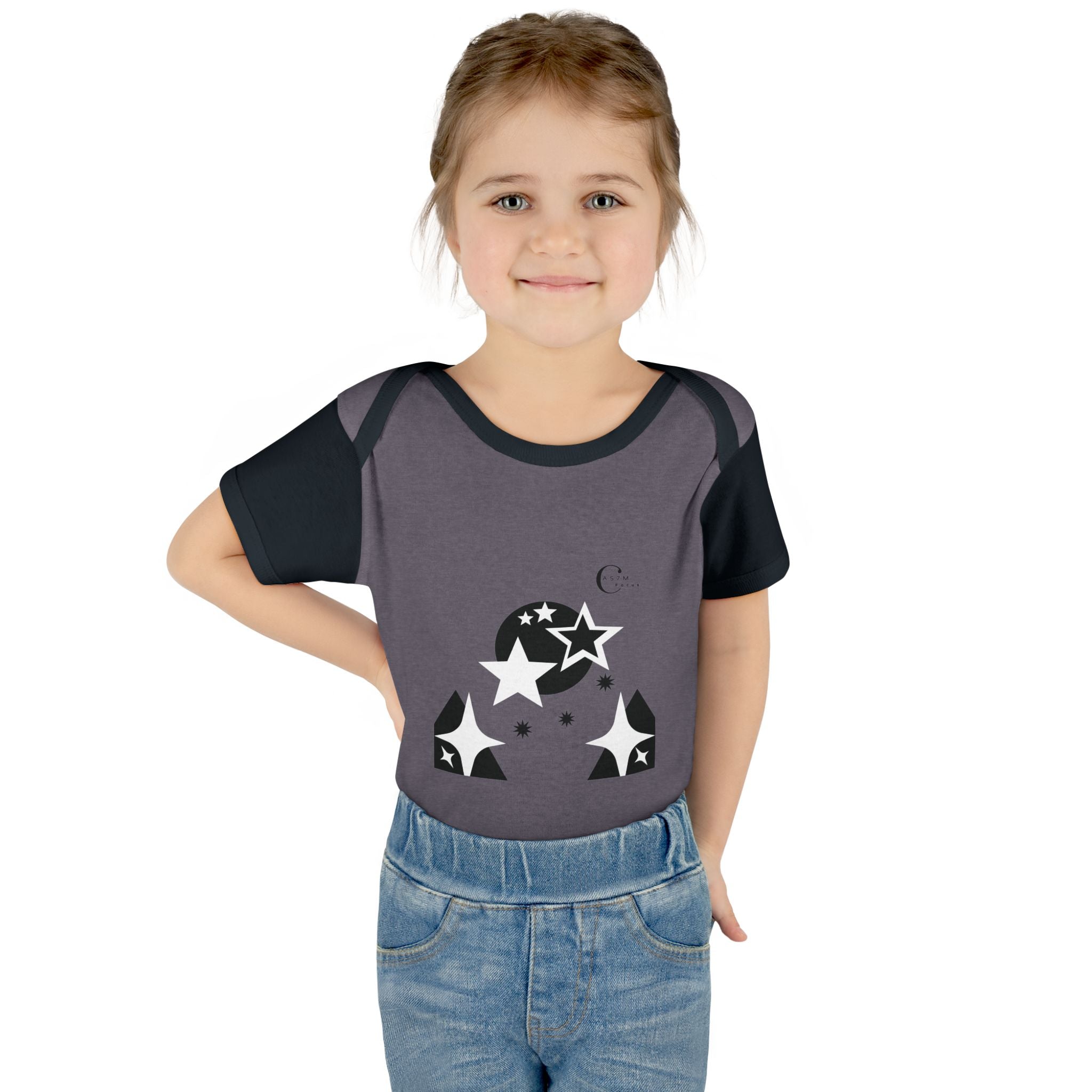 Infant Baby Rib Bodysuit - cas7m