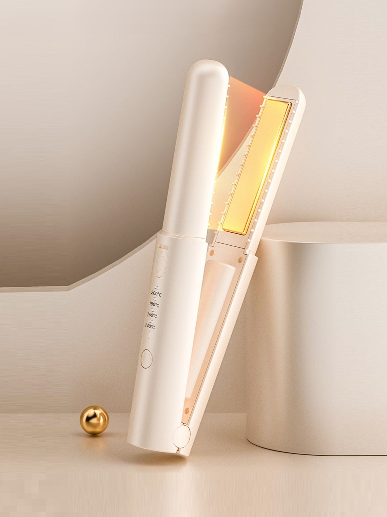 Ultimate Portable Adjustable Heat Hair Straightener - cas7m