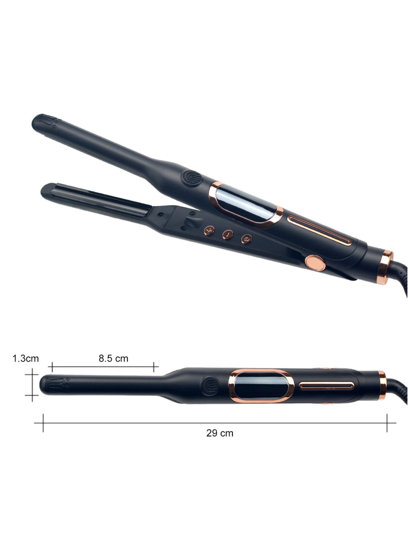 Precision-Glide Adjustable Temperature Hair Straightener - cas7m