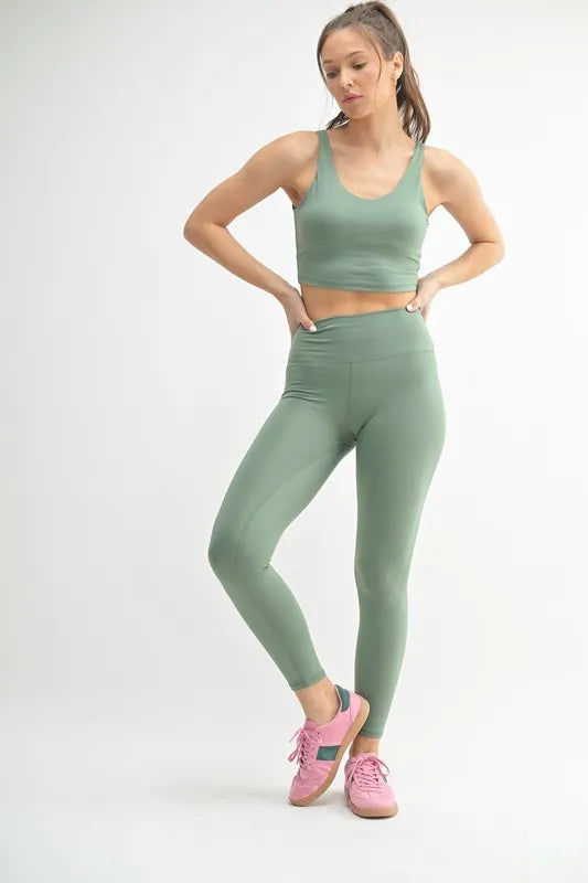 MONO B Venice Cloud Light Contour High-Waisted Leggings - cas7m