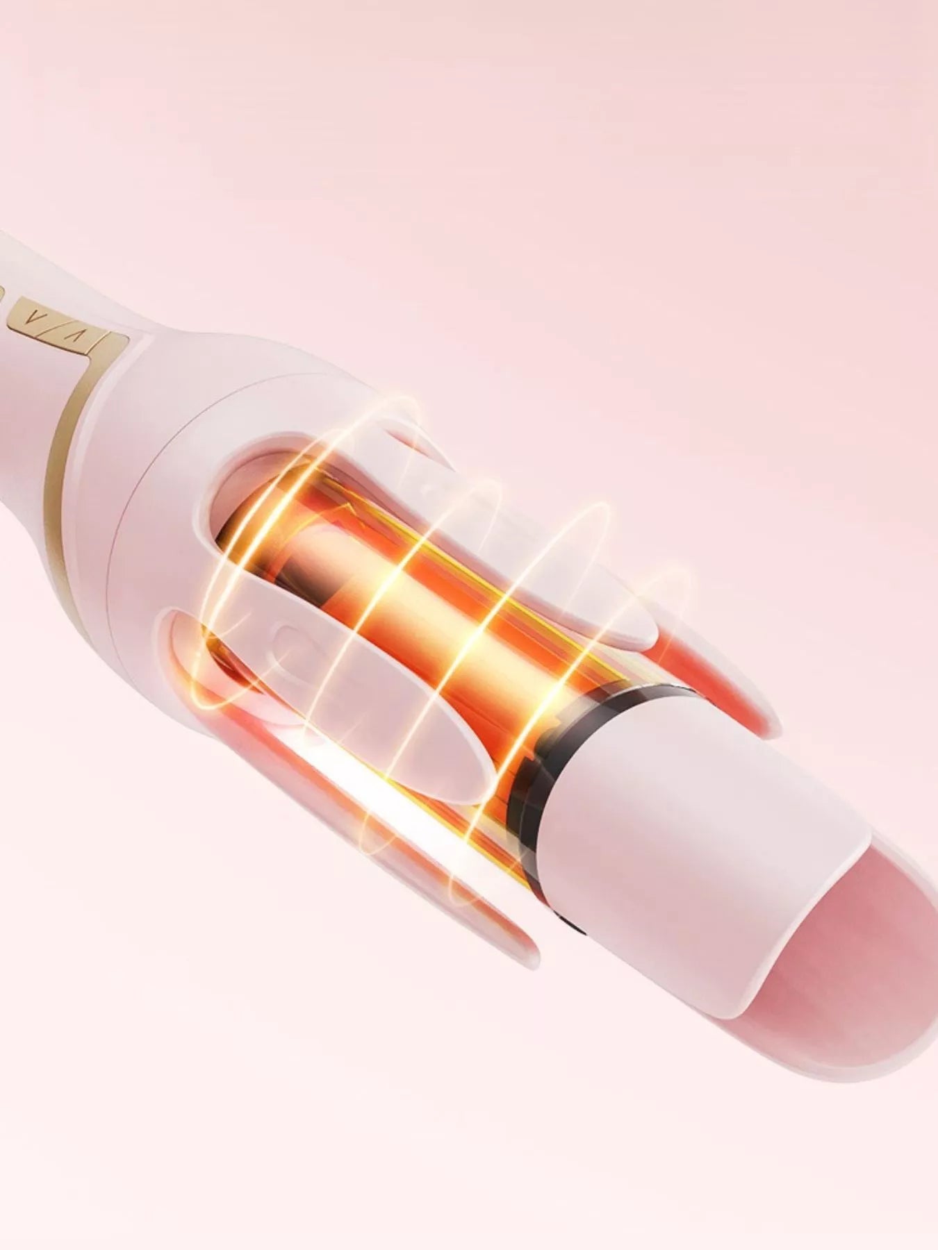 Automatic Anti-Scald ABS Hair Curler - Heat-Free Styling Tool - cas7m
