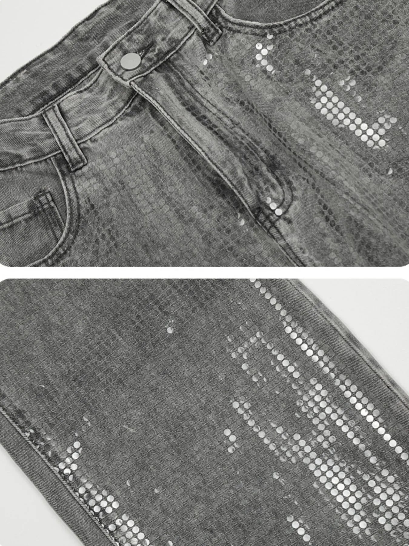 Men's Straight-Leg Jeans - cas7m