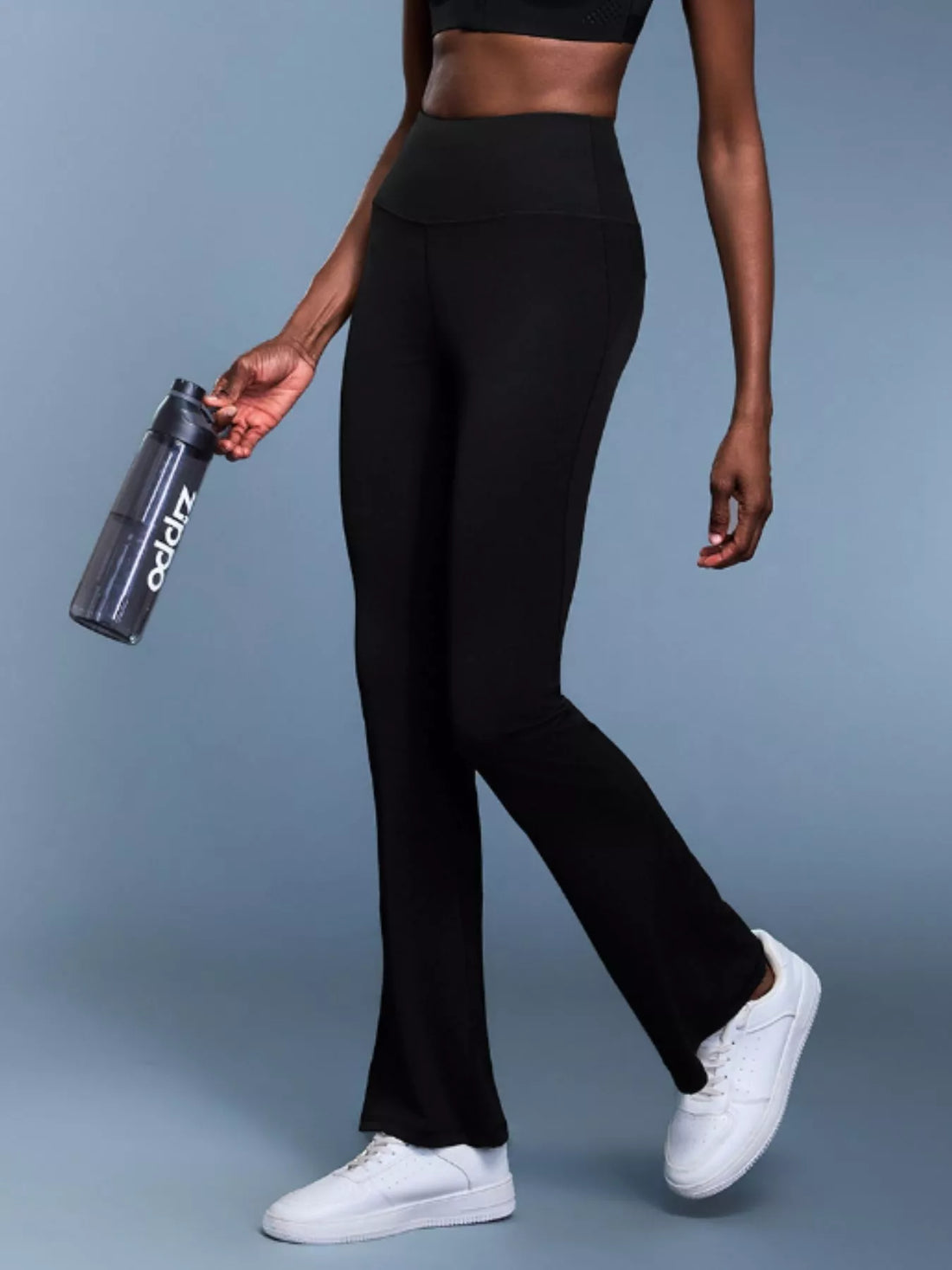 High-Waisted Flare Active Pants - cas7m