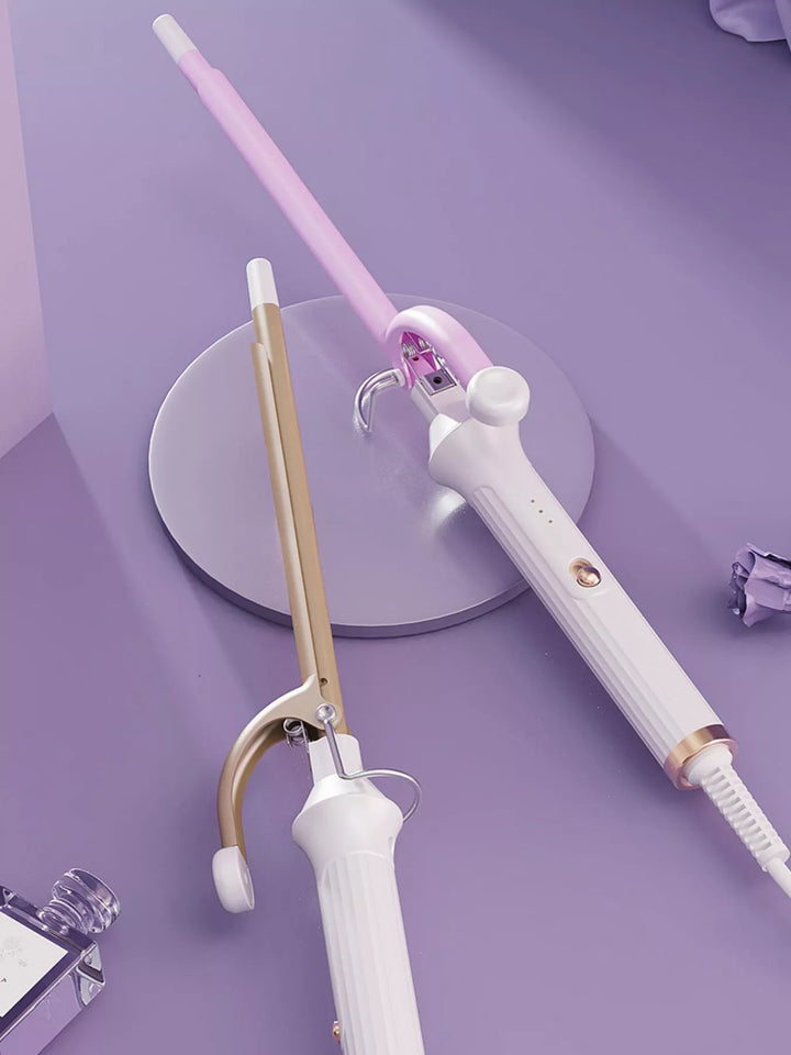 Fast Heat Ceramic Curling Iron - Salon-Quality Curls at Home - cas7m